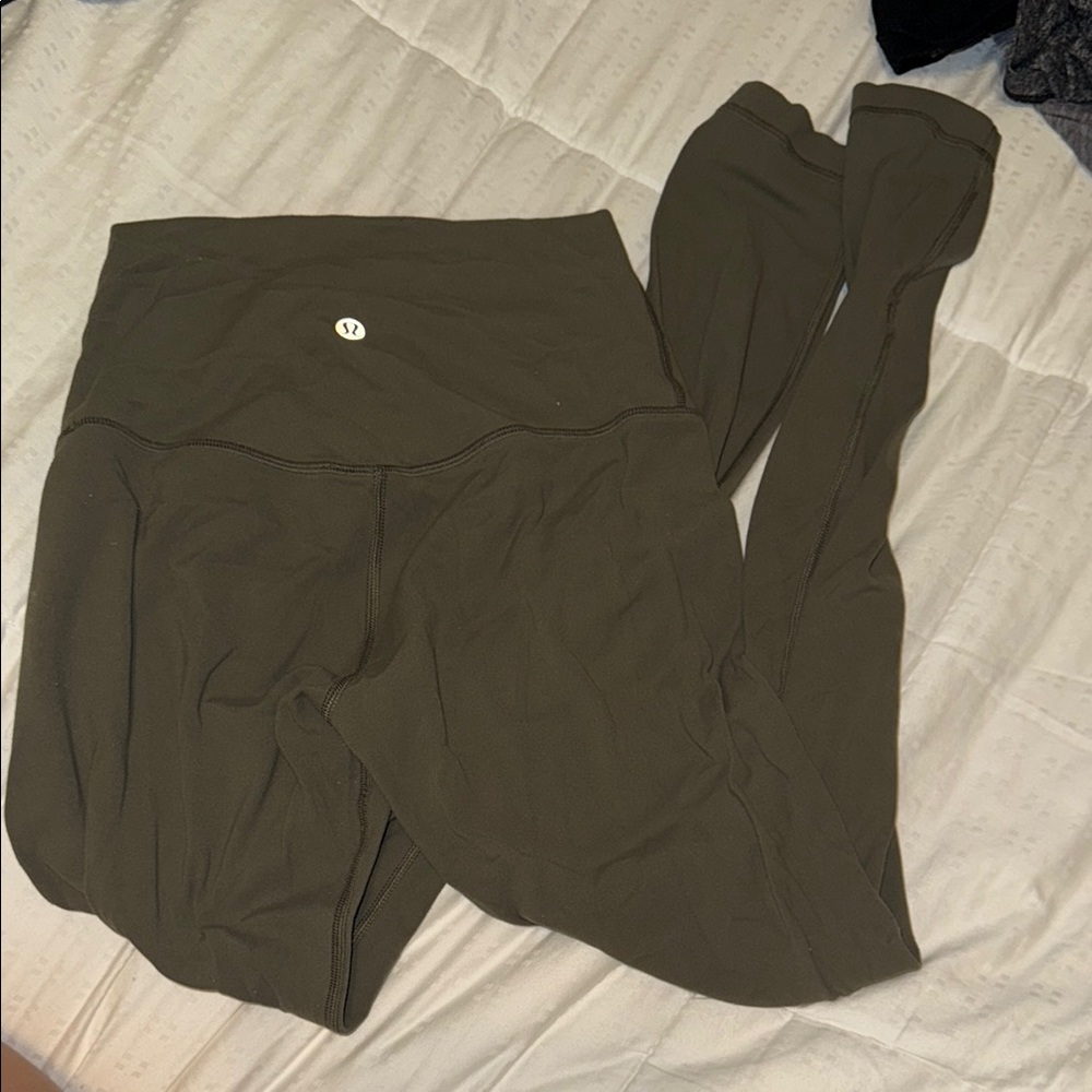 Lululemon Olive Green Leggings